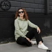 ⁦سويتشرت حريمي ميلتون قطن ضد الوبرة | كود 3019⁩ - الصورة ⁦7⁩