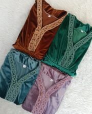 ⁦عباية استقبالة كلف تركي مطعم البركة – موديل شتوي (كود: 6238)⁩ - الصورة ⁦4⁩