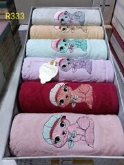 فوطه أطفال مطرز كيتي كود R333