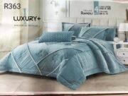 ⁦لحاف فرو 4قطعه كود R363⁩ - الصورة ⁦4⁩