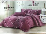 ⁦لحاف فرو 4قطعه كود R363⁩ - الصورة ⁦2⁩