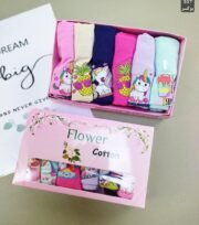 ⁦بوكسر بناتي قطن ليكرا علبة لوكسس جمله 12 قطعه⁩ - الصورة ⁦6⁩