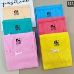 بدي حريمي فيونكة خامة قطن جمله 12 قطعه