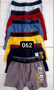 ⁦بوكسر روكا اولادي داخلي قطن ليكرا ممتاز/جمله 12 قطعه⁩ - الصورة ⁦3⁩