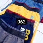 بوكسر روكا اولادي داخلي قطن ليكرا ممتاز/جمله 12 قطعه