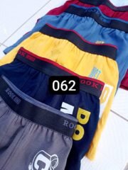 بوكسر روكا اولادي داخلي قطن ليكرا ممتاز/جمله 12 قطعه