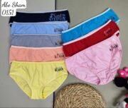 ⁦فوري من دستة اندر حريمي قطن مطبوع فوطة/ الدسته 12 قطعه جمله⁩ - الصورة ⁦4⁩