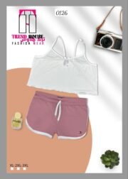 ⁦طقم شورت حريمي تحفة///الدسته 12 قطعه جمله⁩ - الصورة ⁦6⁩